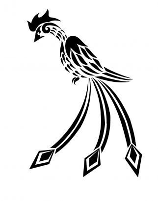 Tribal Phoenix Free Tattoos